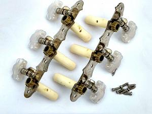 CHROME PLATED CLASSICAL GUITAR MACHINE HEADS